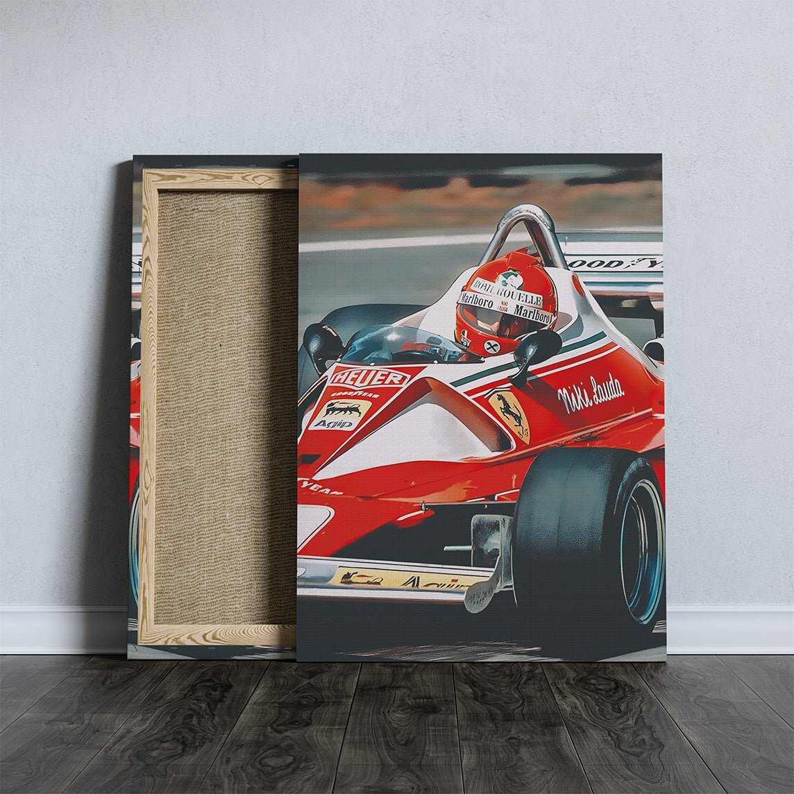 Niki Lauda Canvas
