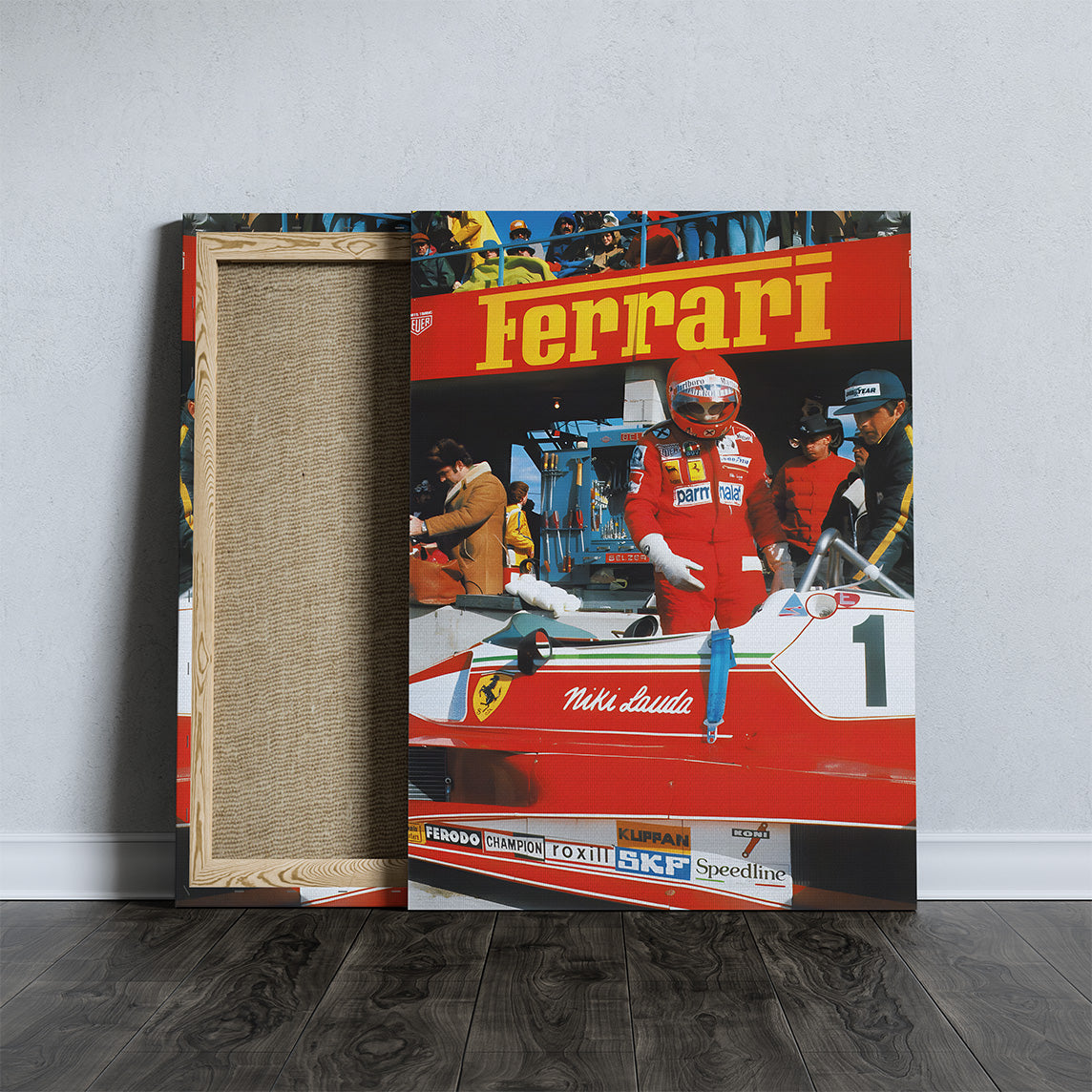 Niki Lauda 2 Canvas