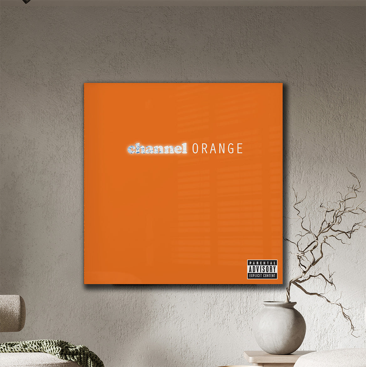Channel ORANGE Acrylic Plaque