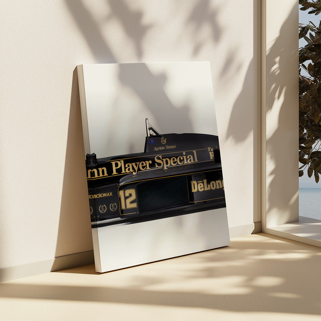 Ayrton Senna 3 Set Canvas