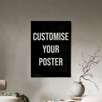 Custom Acrylic Poster