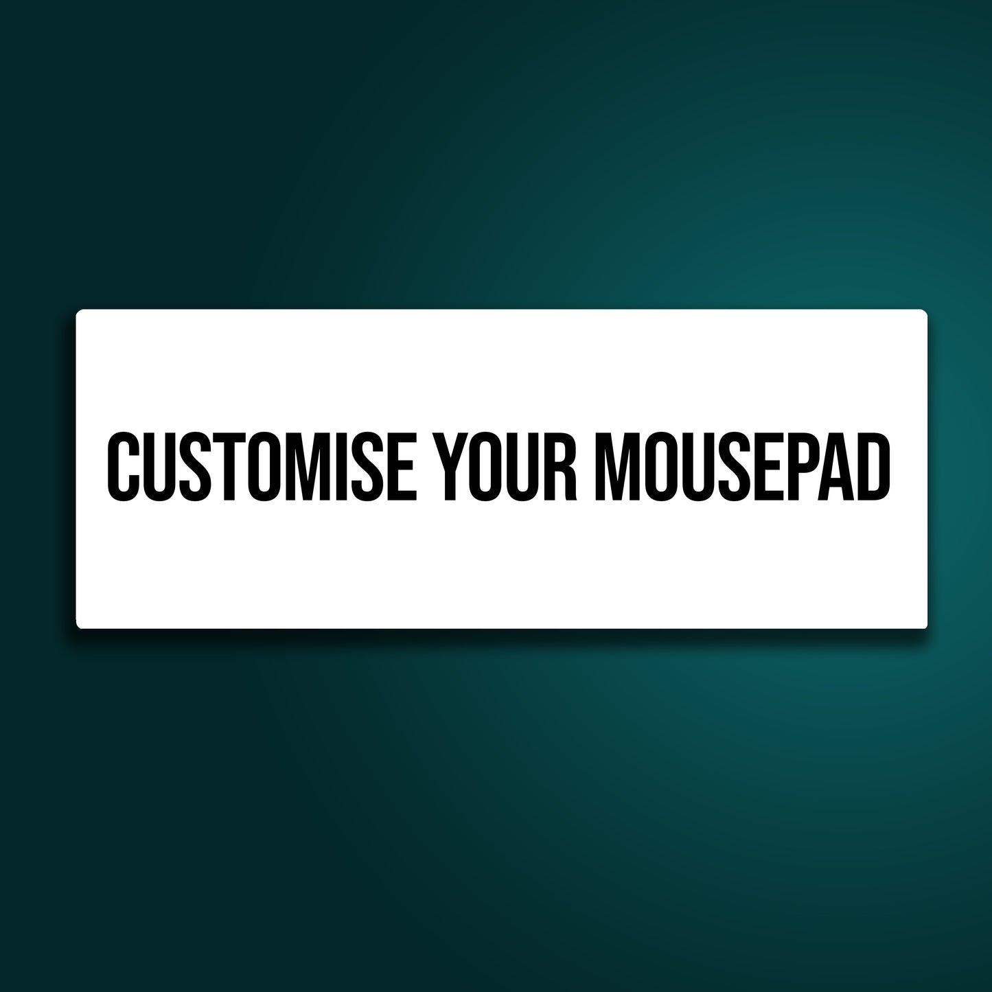 Custom Extended Mousepad