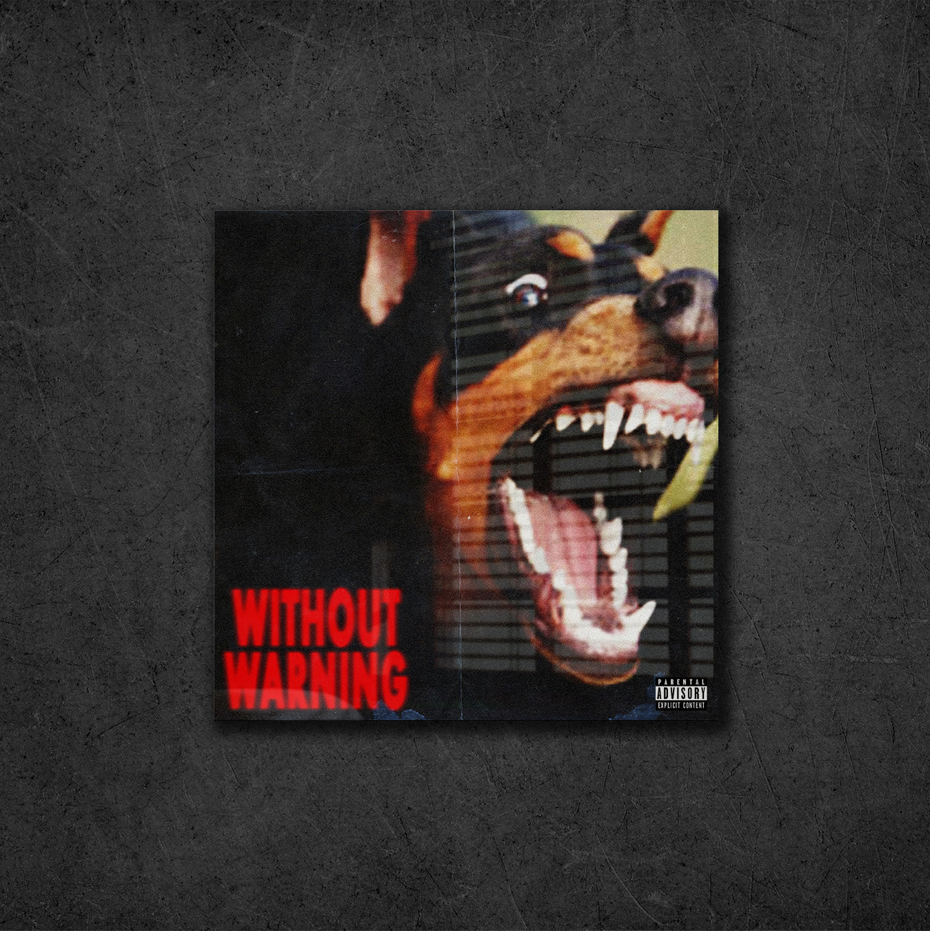 Without Warning Acrylic Plaque