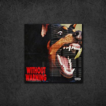 Without Warning Acrylic Plaque