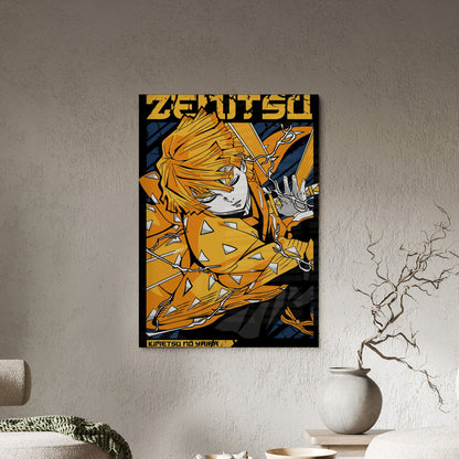 Zenitsu Acrylic Poster