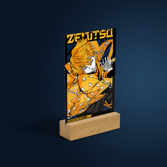 Zenitsu Acrylic Poster