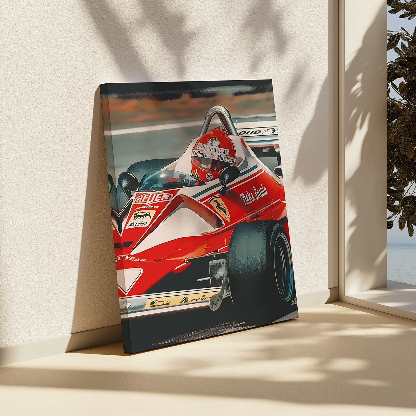 Niki Lauda Canvas
