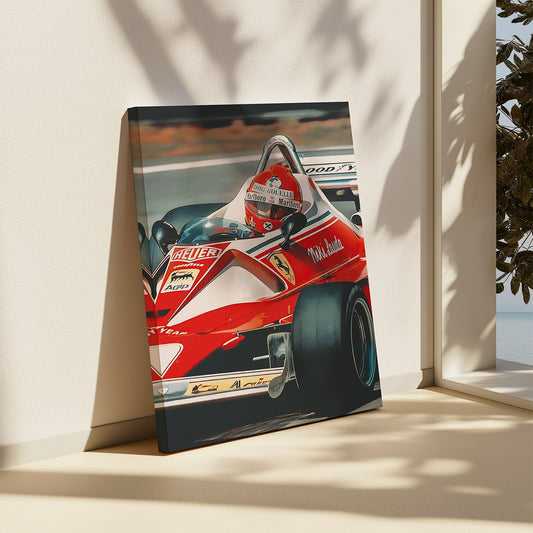 Niki Lauda Canvas