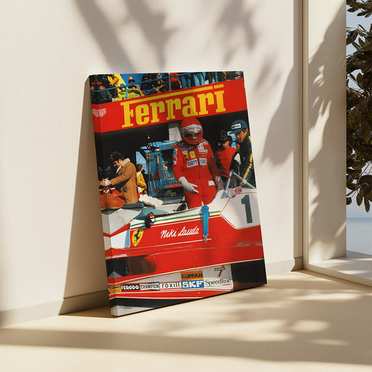 Niki Lauda 2 Canvas