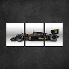 Ayrton Senna 3 Set Canvas