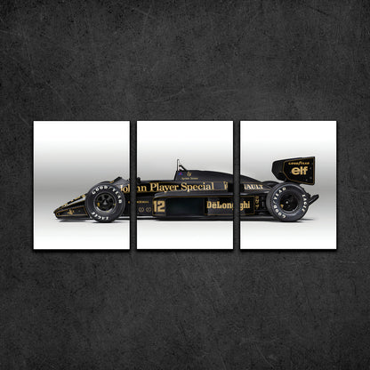Ayrton Senna 3 Set Canvas