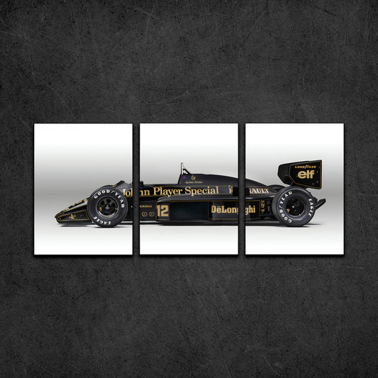 Ayrton Senna 3 Set Canvas