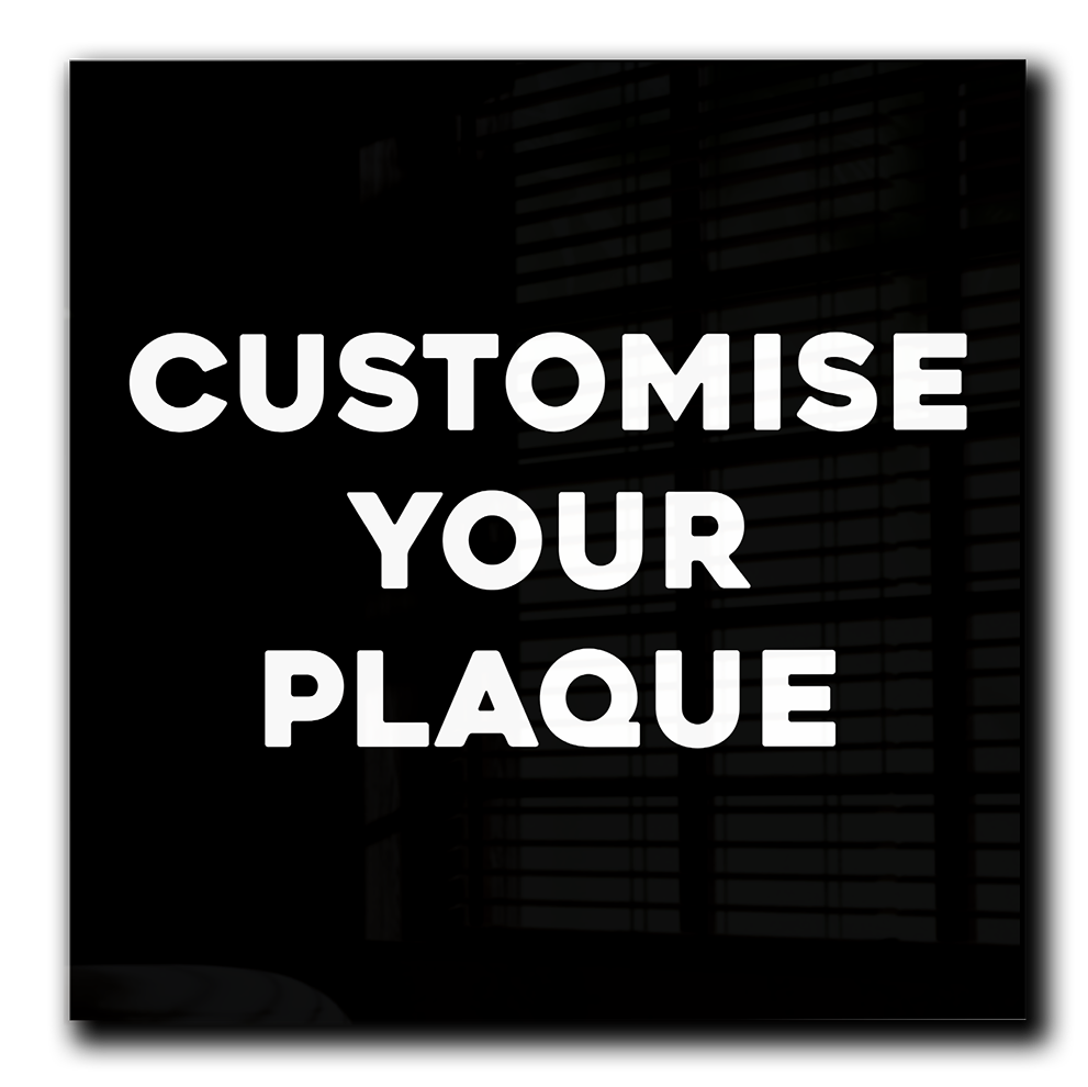 Custom Acrylic Album Plaque