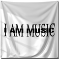 I AM MUSIC Flag