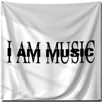 I AM MUSIC Flag