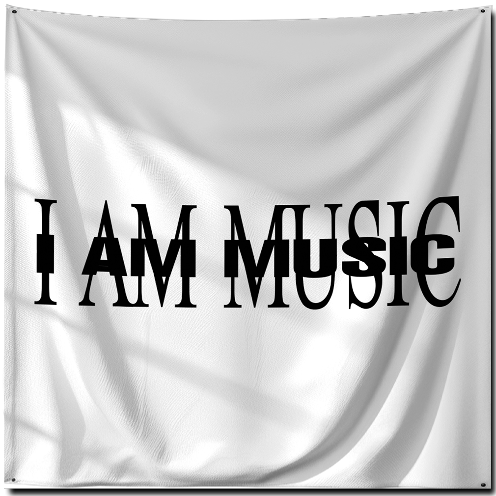 I AM MUSIC Flag