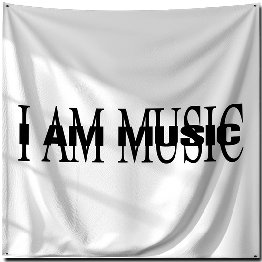 I AM MUSIC Flag