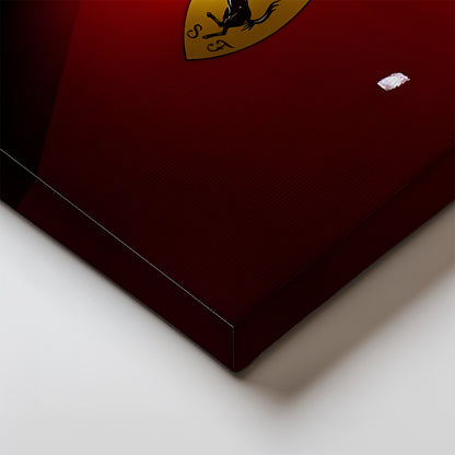 Ferrari F1 Canvas