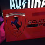 Scuderia Wall Plate