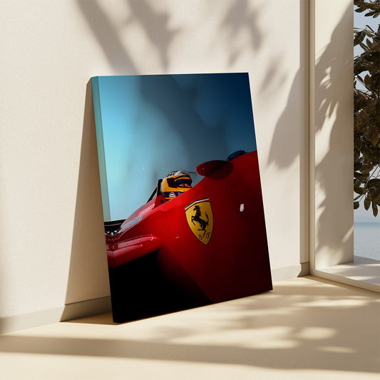 Ferrari F1 Canvas
