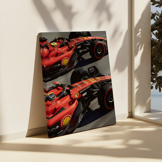 Scuderia Ferrari F1 Canvas