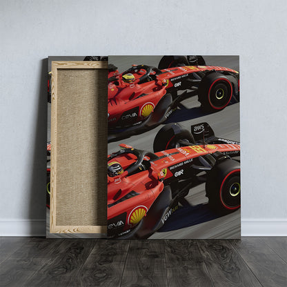 Scuderia Ferrari F1 Canvas