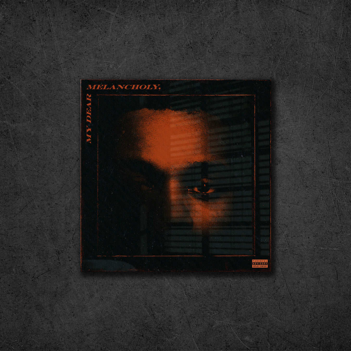 My Dear Melancholy, Acrylic Plaque