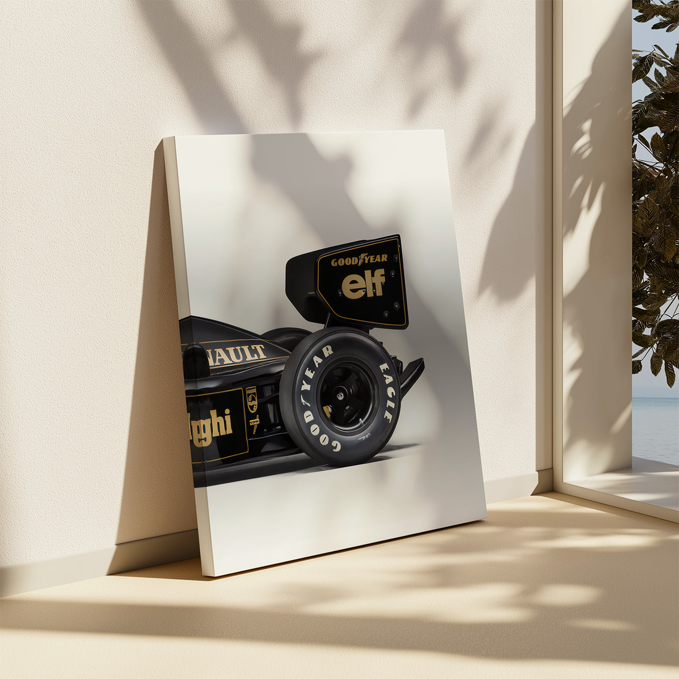 Ayrton Senna 3 Set Canvas