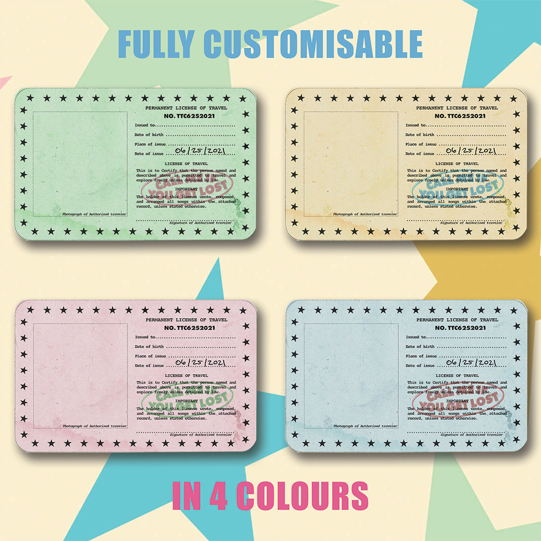 CUSTOM CALL ME IF YOU GET LOST TAG