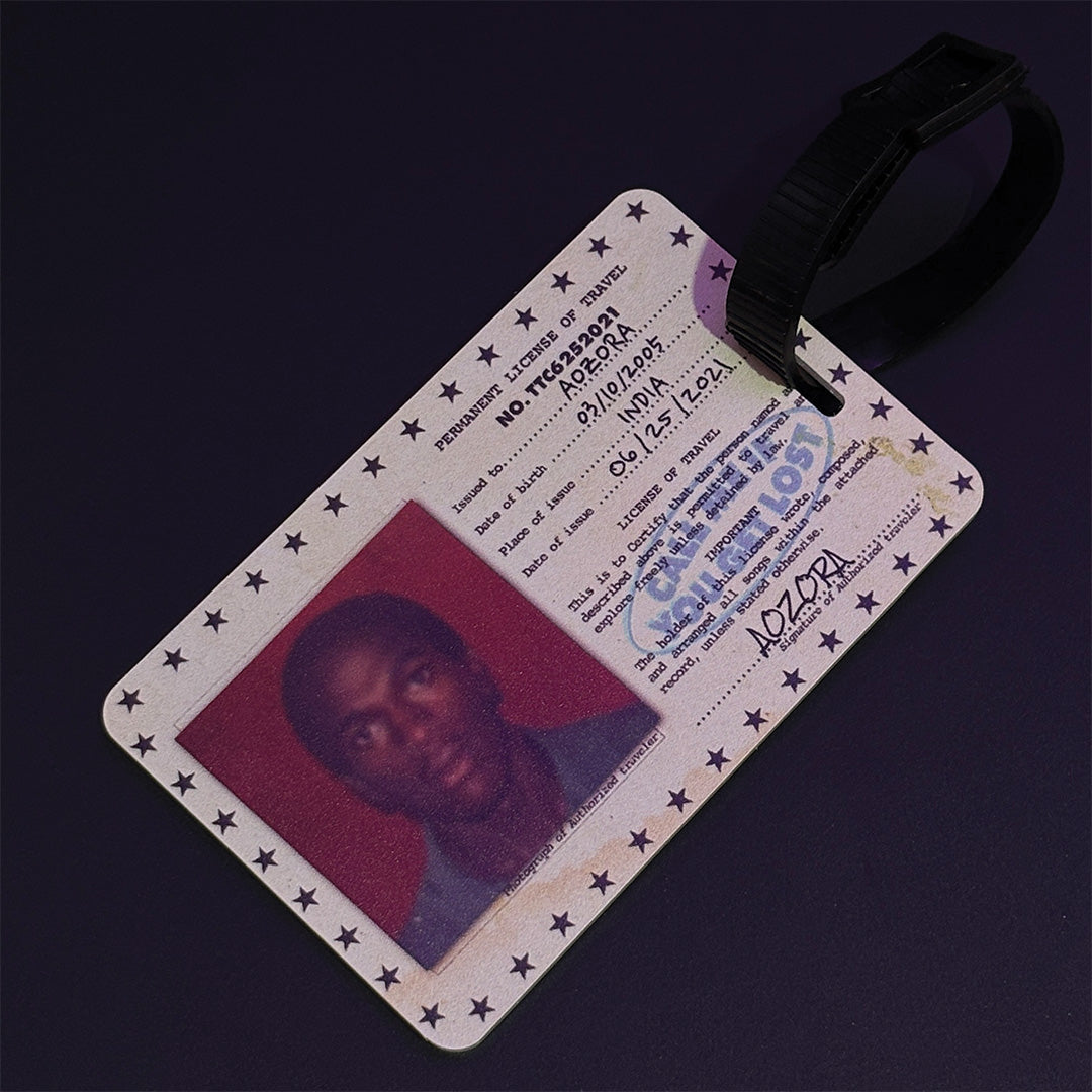 CUSTOM CALL ME IF YOU GET LOST TAG