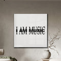 I AM MUSIC ACRYLIC PLAQUE