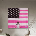 Pink Tape Acrylic Plaque