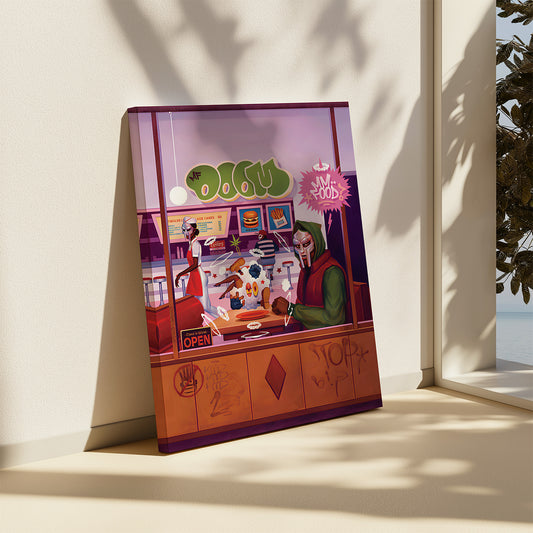 DOOM Cafe Canvas