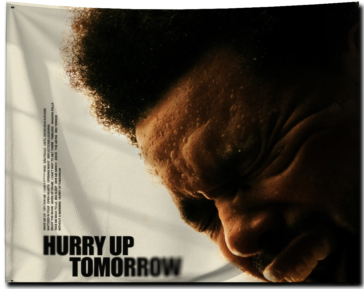 Hurry Up Tomorrow Flag