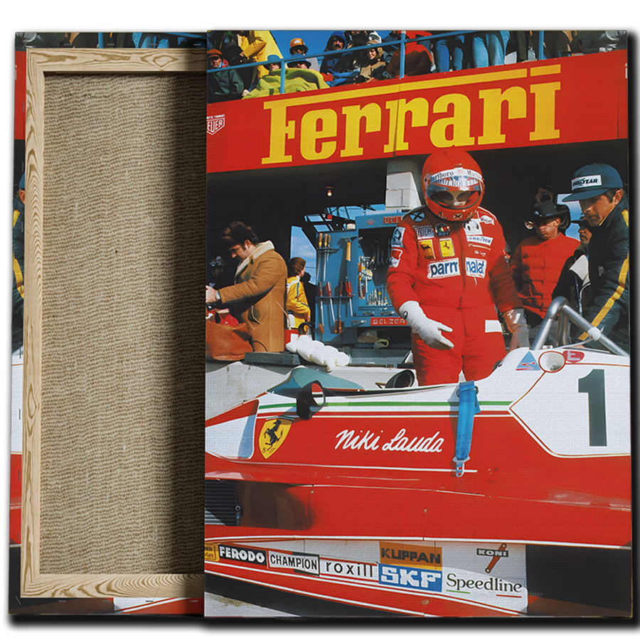 Niki Lauda 2 Canvas
