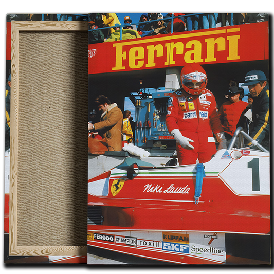 Niki Lauda 2 Canvas