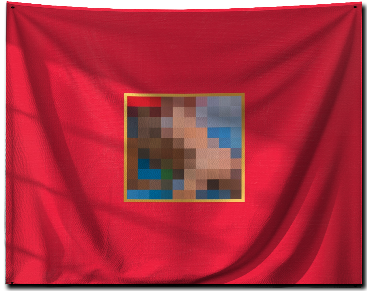 My Beautiful Dark Twisted Fantasy Flag