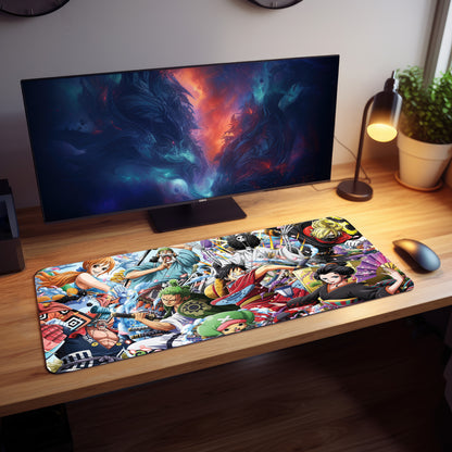 One Piece Crew Extended Mousepad