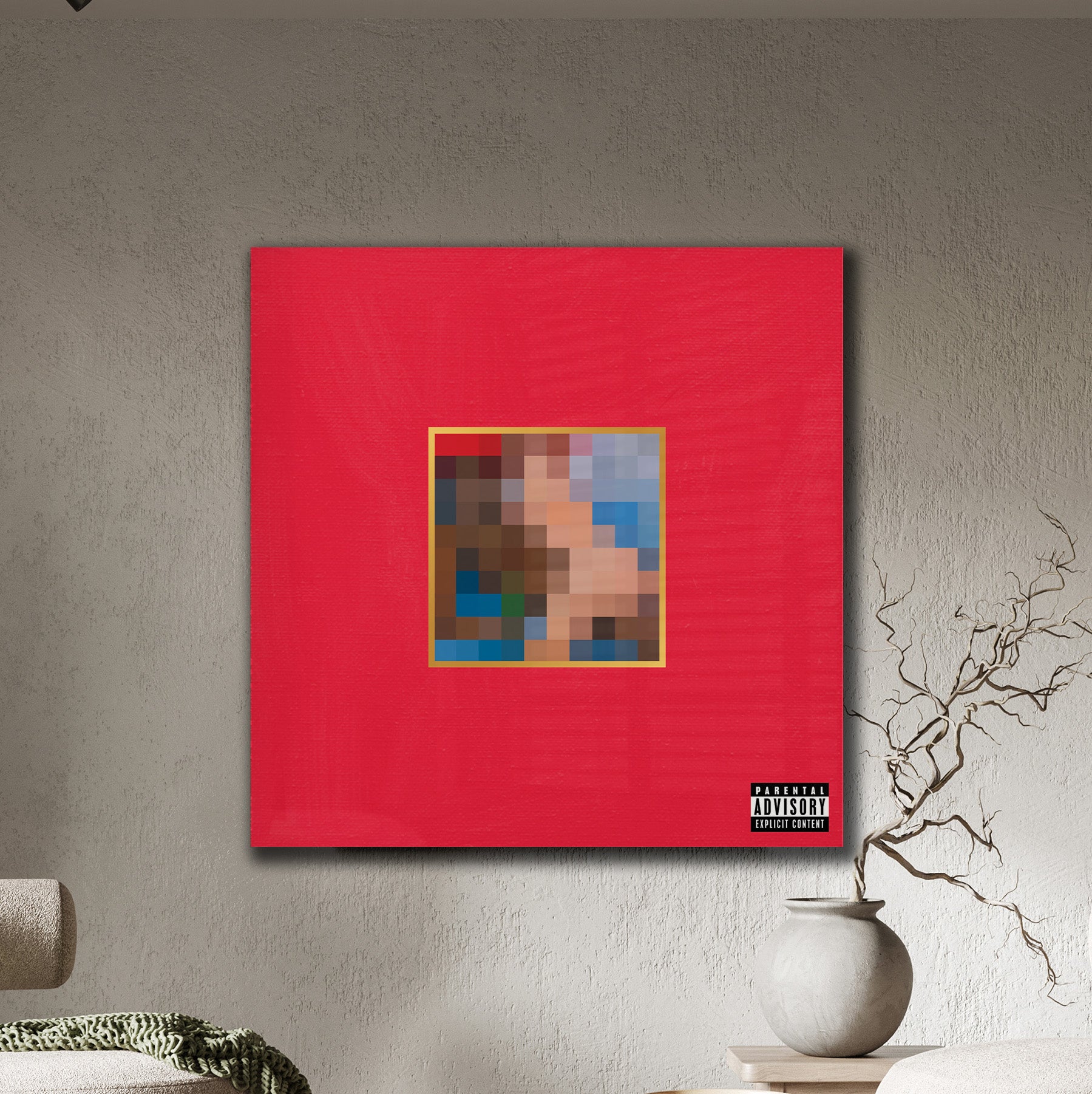 My Beautiful Dark Twisted Fantasy Acrylic Plaque