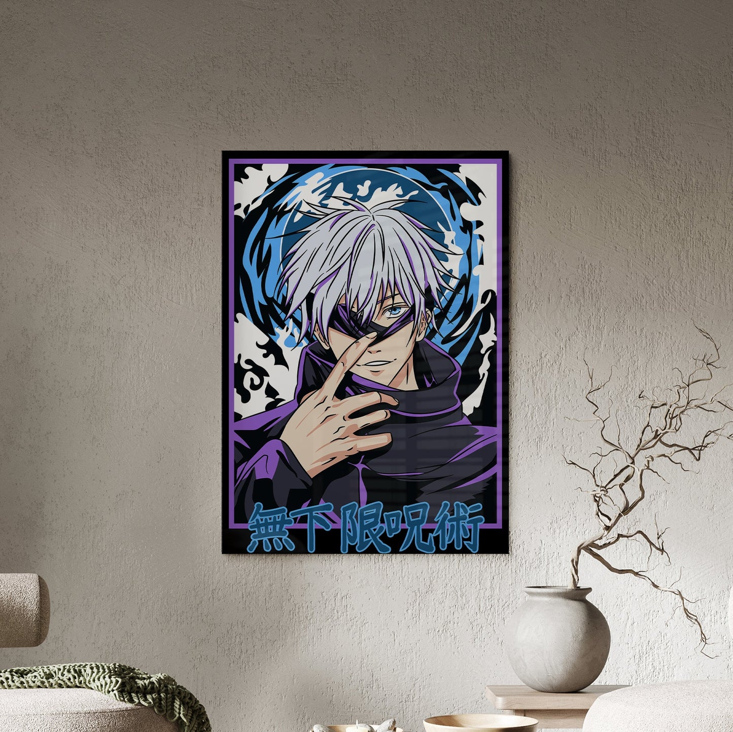 Gojo Void Acrylic Poster